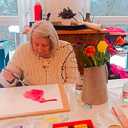 Thema der Mieter: Der Fluss des Lebens