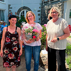 30-jähriges Dienstjubiläum von Claudia Wagner (ambulant)