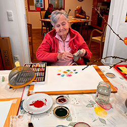 Thema der Mieter: Der Fluss des Lebens